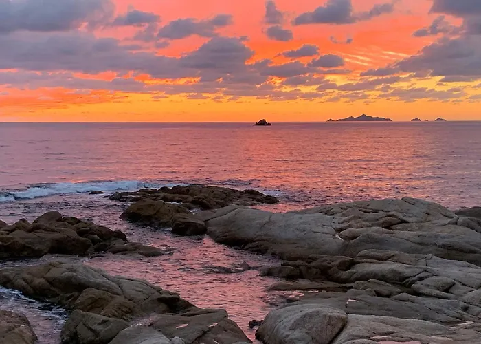펜션 Casa Mare, Cabanon Sur La A Vue Sanguinaires 아작시오