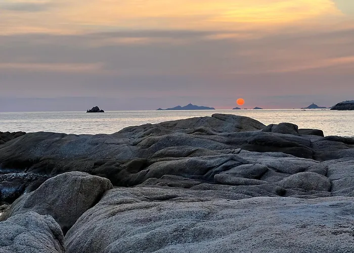 펜션 Casa Mare, Cabanon Sur La A Vue Sanguinaires *